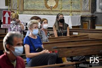 Eucaristía presidida por el obispo José Mazuelos y concierto de la Banda Municipal de Música por la festividad del Santo Cristo de Telde/Francisco Javier Santana.